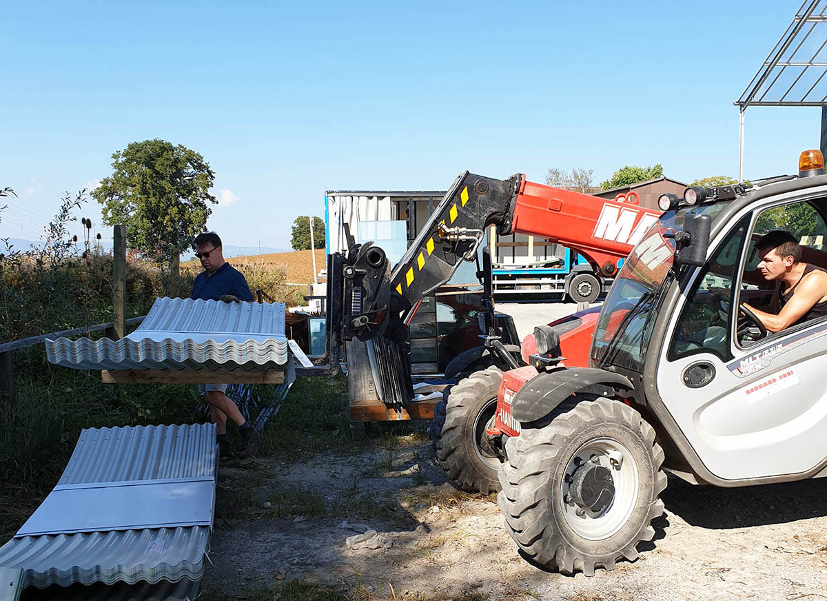 levering wateropslag tank